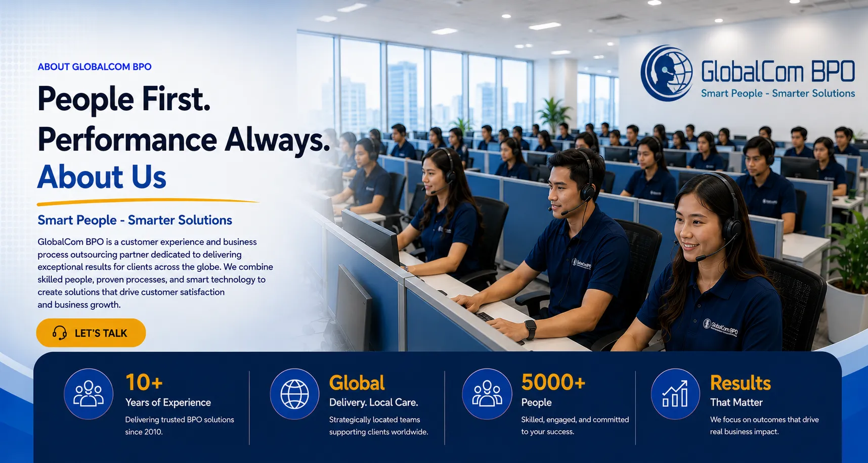 Globalcom About BPO